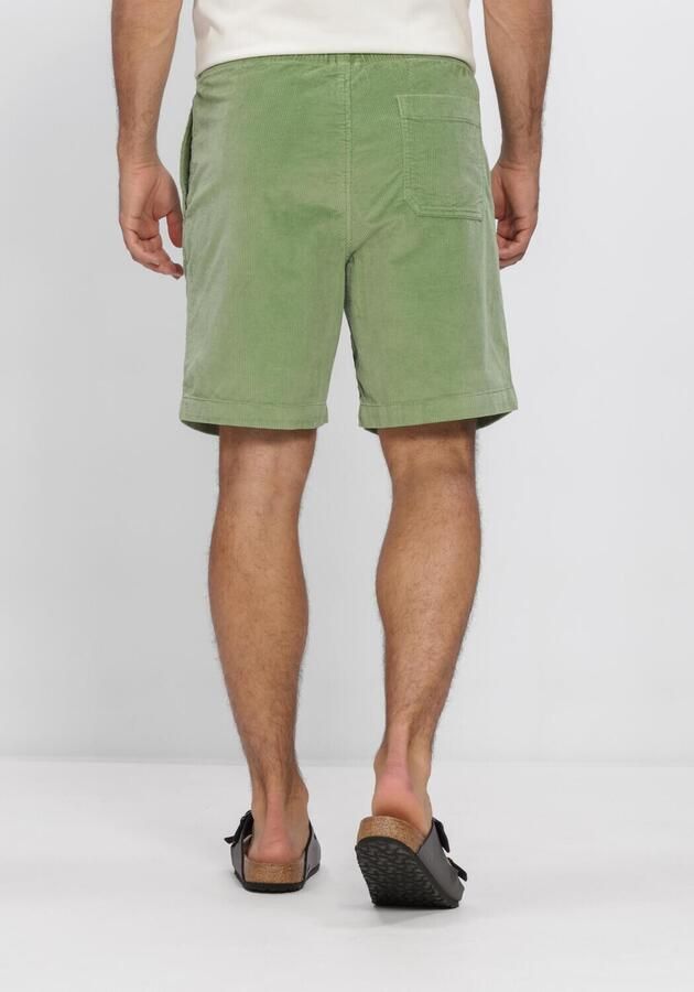 SELECTED MEN Heren Broeken Slhregular-jace Corduroy Shorts Noos Groen - Foto 3