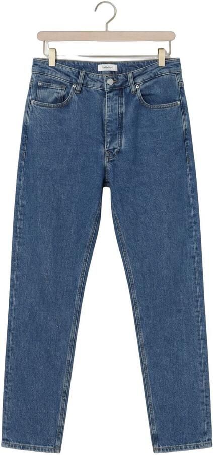 SELECTED MEN Heren Jeans Slh109-reg Tapered Ben Kori Jeans Noos Blauw - Foto 4