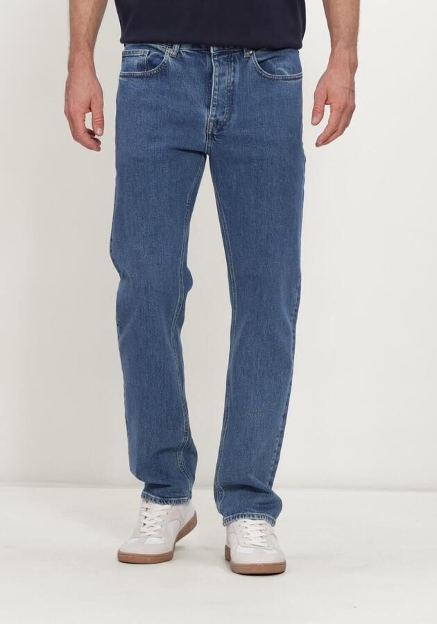 SELECTED MEN Heren Jeans Slh196-straight Ben Kori Jeans Noos Blauw