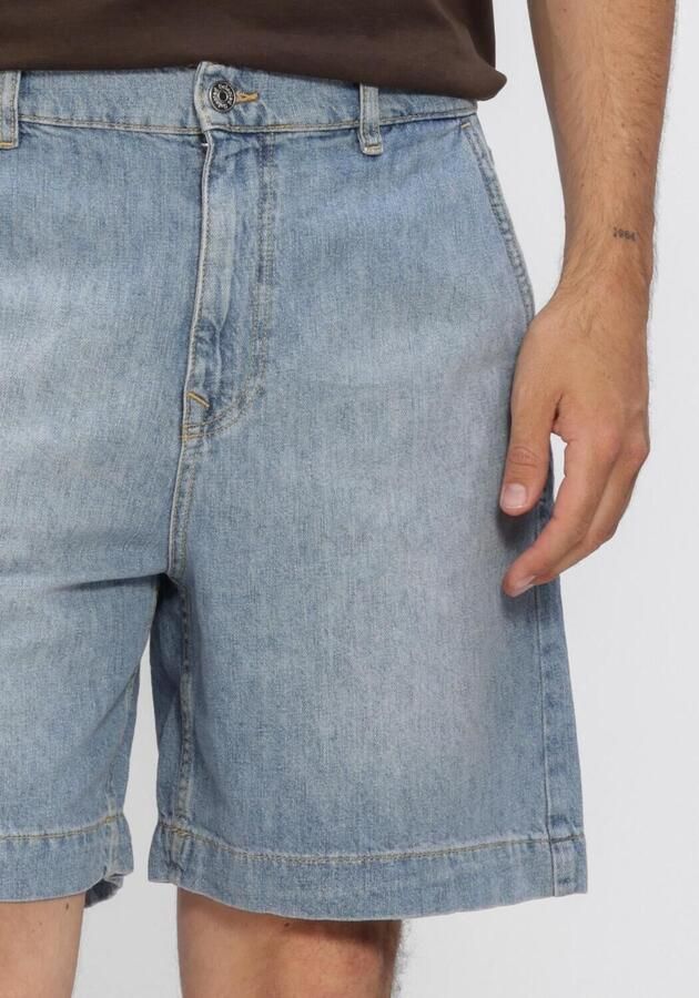 SELECTED MEN Heren Jeans Slhloose Mason Light Blue 802 Dnm Shorts Lichtblauw - Foto 4