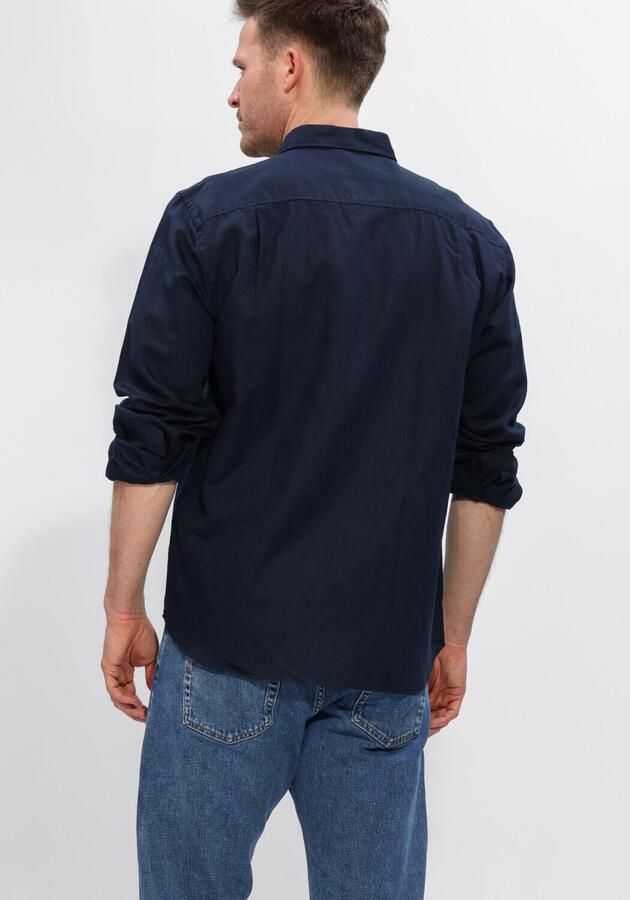 Selected Homme regular fit vrijetijdsoverhemd van mix van katoen en linnen model 'CLAY LINENBLEND' - Foto 2