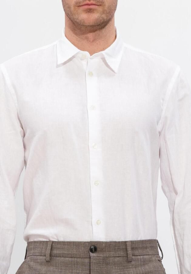Selected Homme regular fit vrijetijdsoverhemd van mix van katoen en linnen model 'CLAY LINENBLEND' - Foto 3