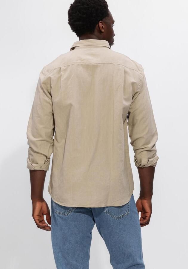Selected Homme regular fit vrijetijdsoverhemd van mix van katoen en linnen model 'CLAY LINENBLEND' - Foto 3