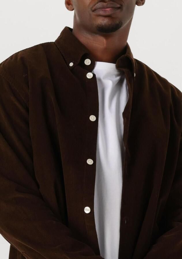 Selected Homme Regular fit ribcordoverhemd van puur katoen model 'DANNI'