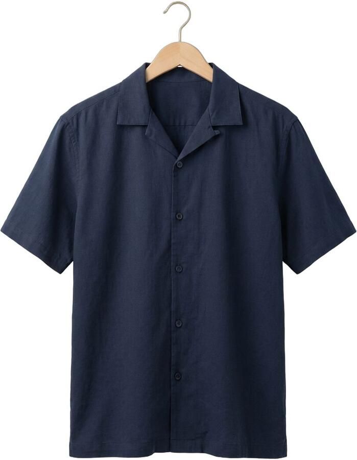 Selected Homme relaxed fit vrijetijdsoverhemd van mix van katoen en linnen model 'RLXCLAY' - Foto 2