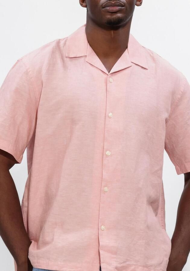 Selected Homme relaxed fit vrijetijdsoverhemd van mix van katoen en linnen model 'RLXCLAY' - Foto 4