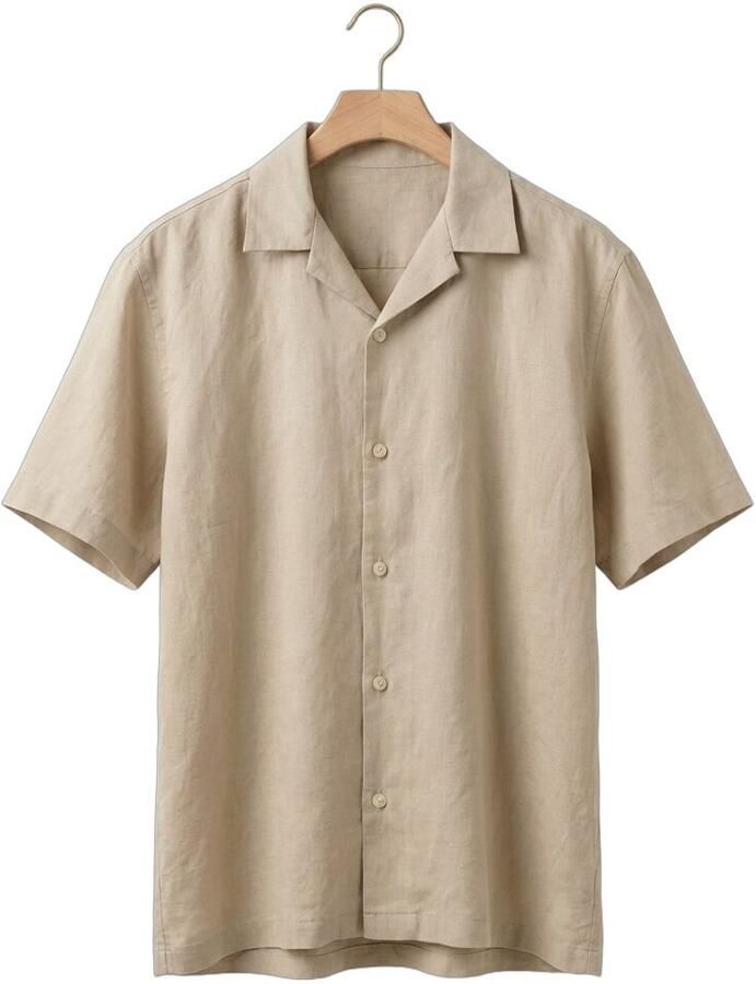 Selected Homme relaxed fit vrijetijdsoverhemd van mix van katoen en linnen model 'RLXCLAY' - Foto 2