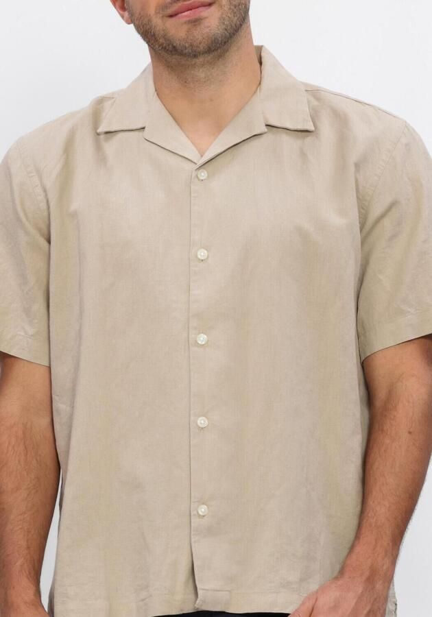 Selected Homme relaxed fit vrijetijdsoverhemd van mix van katoen en linnen model 'RLXCLAY' - Foto 4