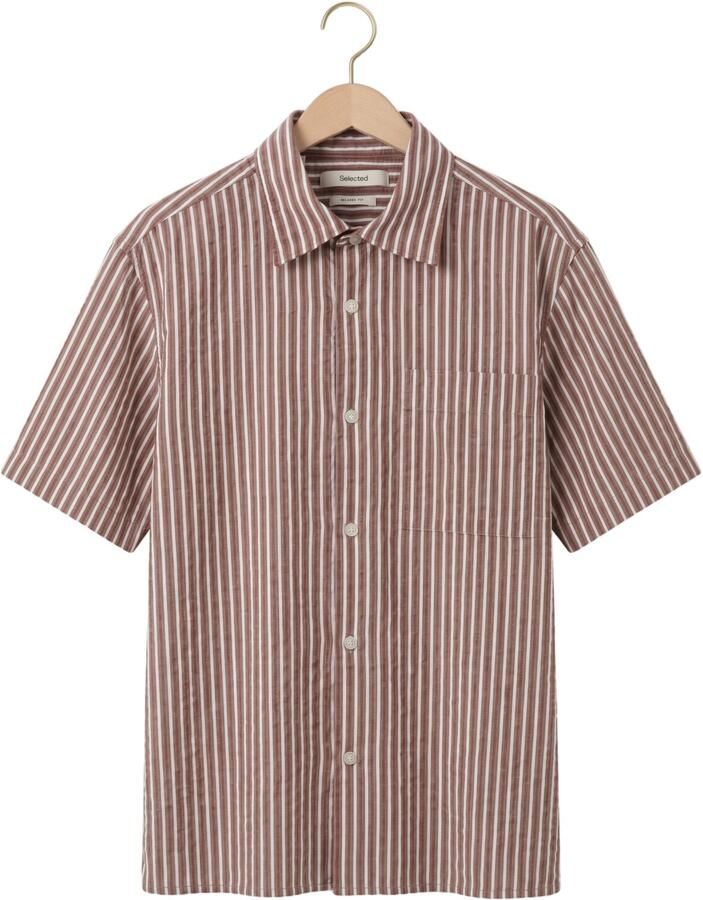 Selected Homme relaxed fit vrijetijdsoverhemd van puur katoen model 'STUART' - Foto 2