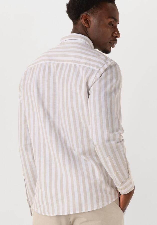 SELECTED MEN Heren Overhemden Slhslim-sun Shirt Ls Noos Beige - Foto 2