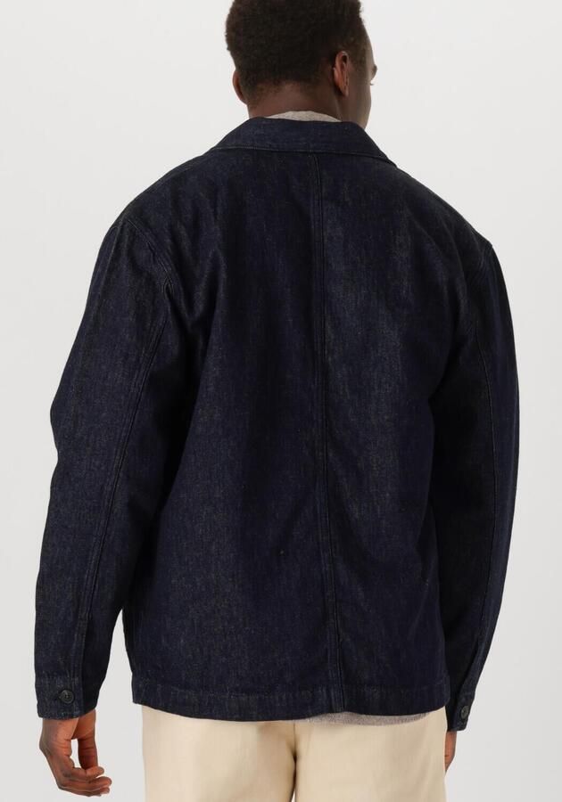 SELECTED MEN Heren Overshirts Slh Regular-landon 603 Denim Jacket Donkerblauw - Foto 2