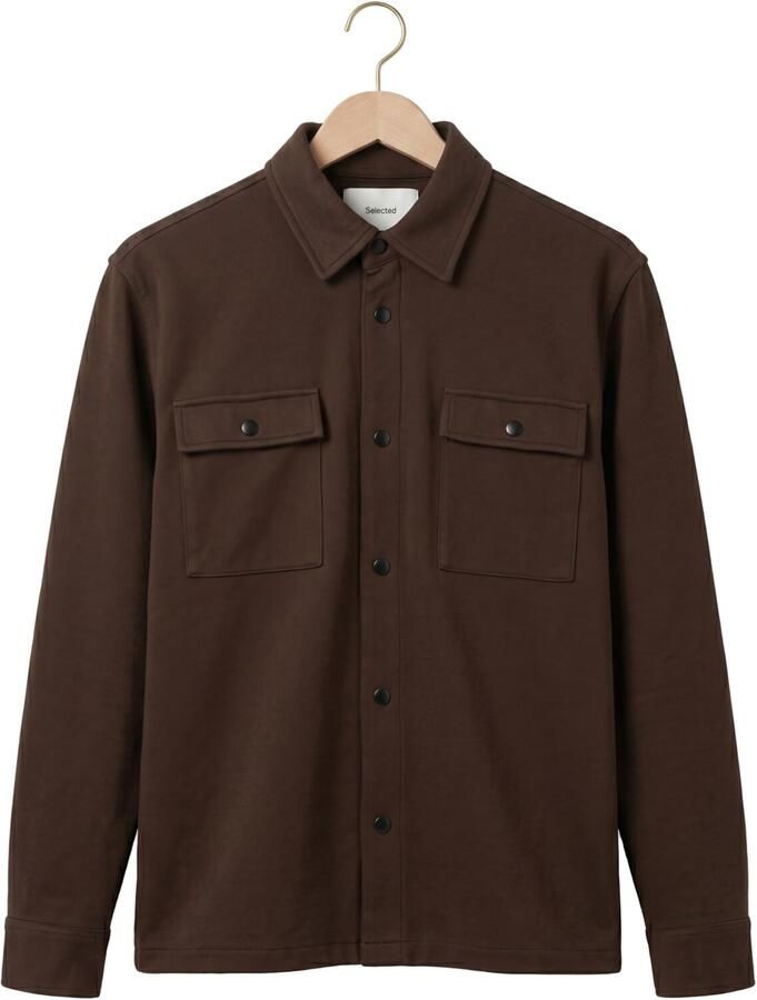 Selected Homme relaxed fit vrijetijdsoverhemd van katoenmix model 'JACKIE' - Foto 2