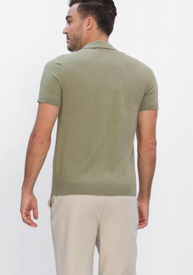 Selected Homme Regular fit Poloshirt van Mix van biologisch katoen Model 'BERG' - Foto 4