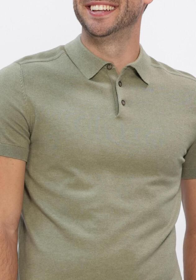 Selected Homme Regular fit Poloshirt van Mix van biologisch katoen Model 'BERG' - Foto 3