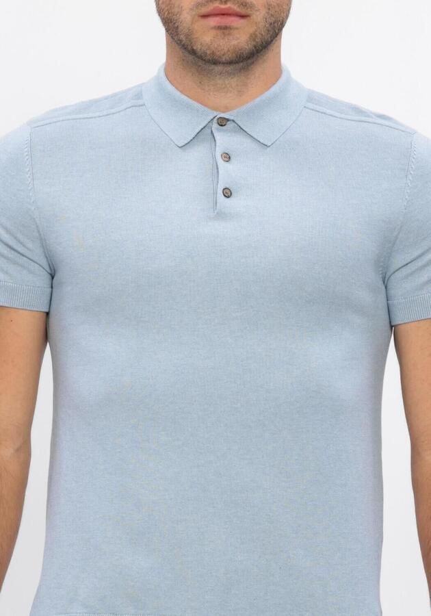 Selected Homme Regular fit Poloshirt van Mix van biologisch katoen Model 'BERG' - Foto 4