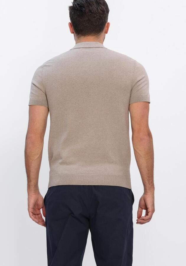 Selected Homme Regular fit Poloshirt van Mix van biologisch katoen Model 'BERG' - Foto 2
