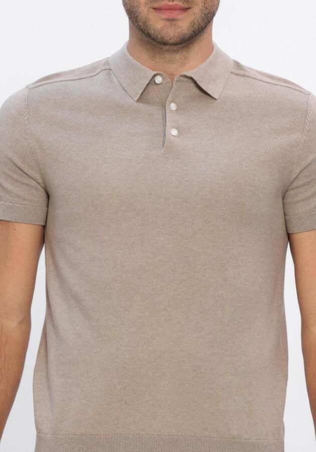 Selected Homme Regular fit Poloshirt van Mix van biologisch katoen Model 'BERG' - Foto 3