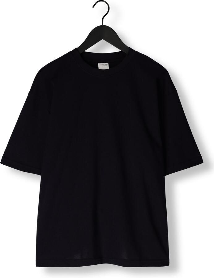 SELECTED MEN Heren Polo's & T-shirts Slhlooseoscar Ss O-neck Tee Noos Donkerblauw - Foto 2