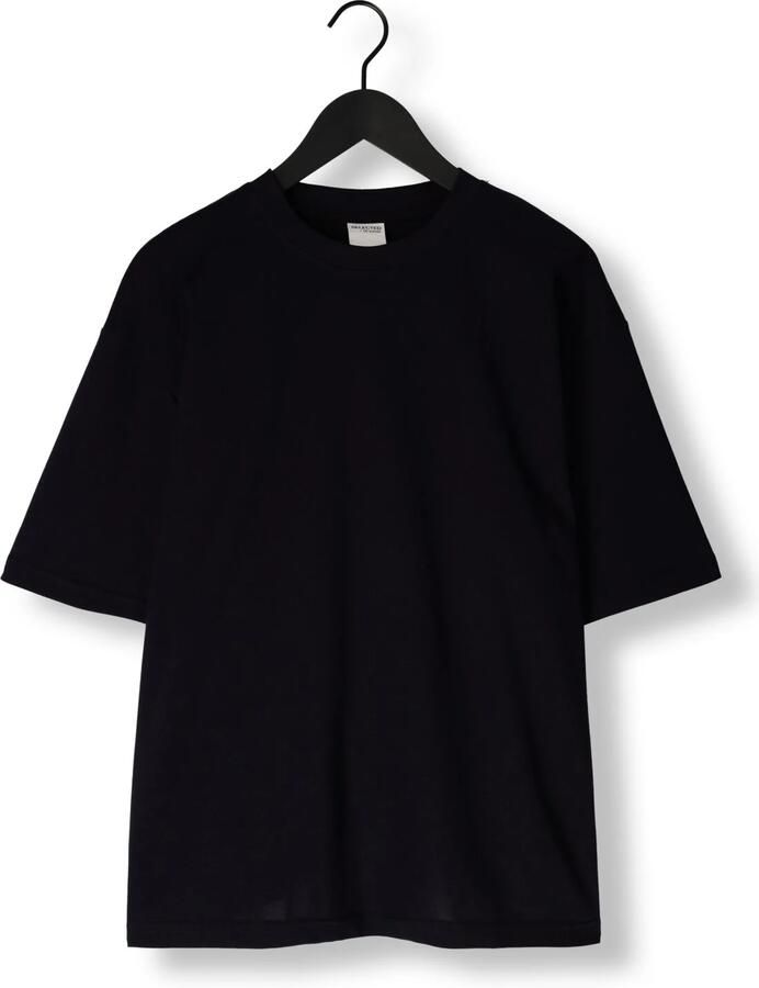 SELECTED MEN Heren Polo's & T-shirts Slhlooseoscar Ss O-neck Tee Noos Donkerblauw - Foto 2