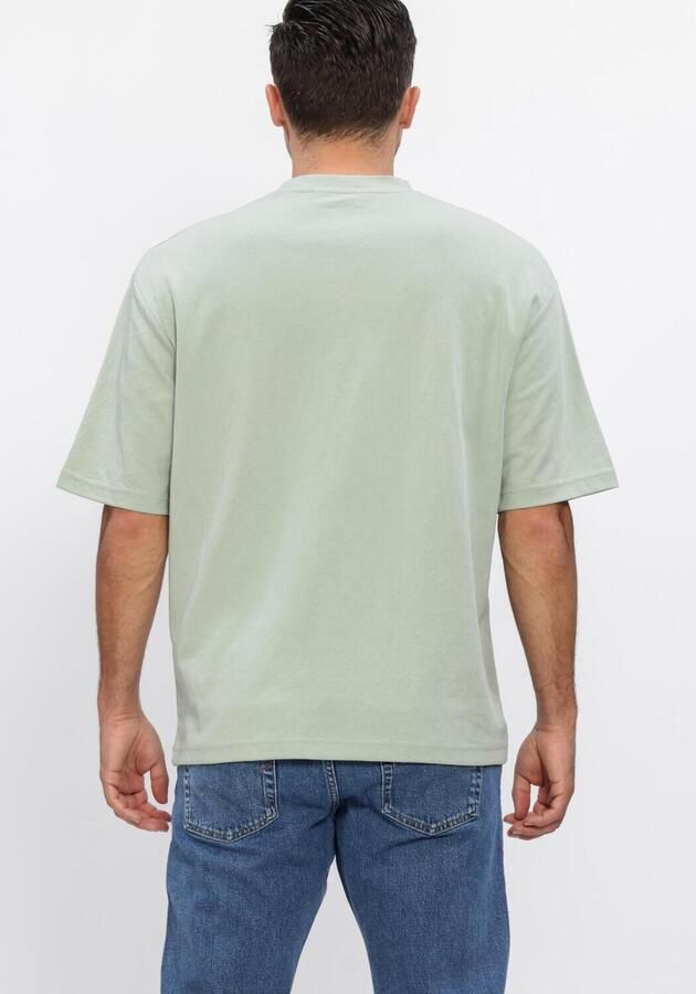 SELECTED MEN Heren Polo's & T-shirts Slhlooseoscar Ss O-neck Tee Noos Mint - Foto 3
