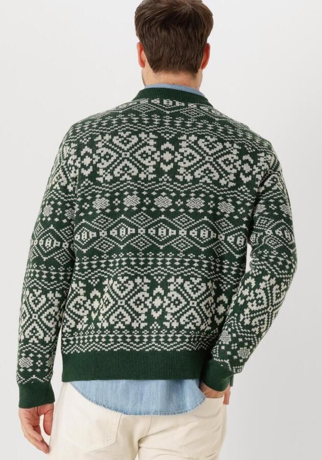 SELECTED MEN Heren Truien & Vesten Slhholger Ls Knit Jaquard Crew Neck Multi - Foto 2