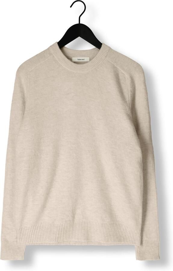 Selected Homme Regular fit gebreide pullover met mix van alpaca en wol model 'RAI' - Foto 3
