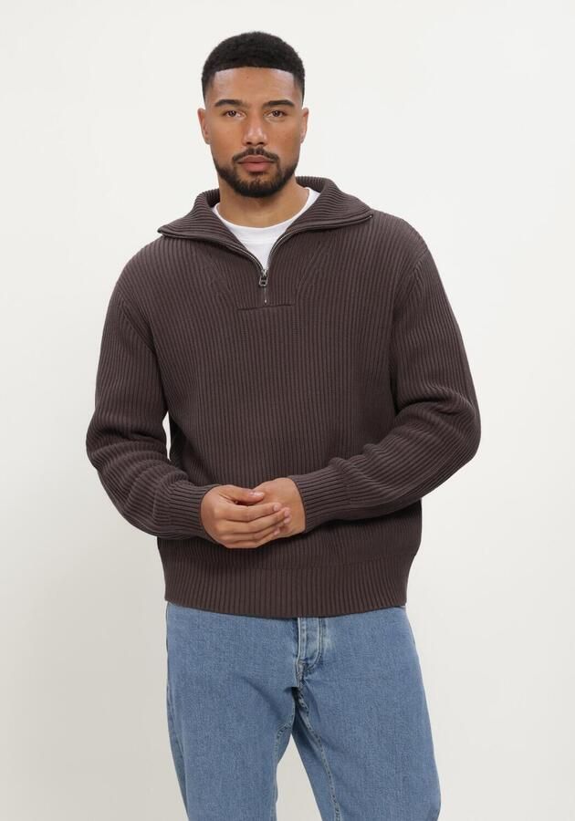 Selected Regular fit schipperstrui van zuivere katoen model 'DRY'