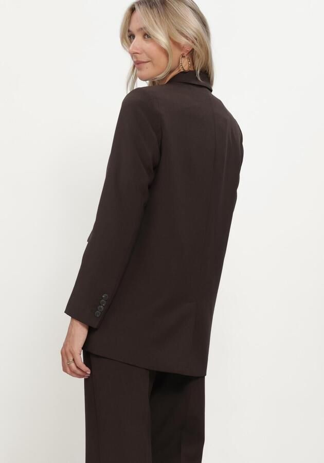 SELECTED WOMEN Dames Blazers Slfrita Ls Relaxed Blazer Bruin - Foto 3
