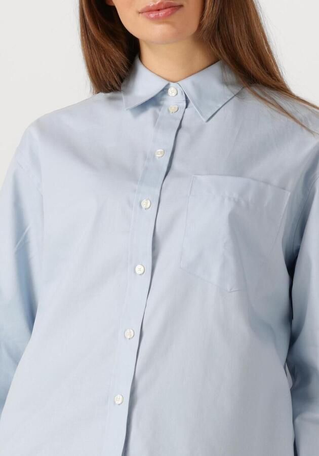 SELECTED WOMEN Dames Blouses Slfester Ls Oversize Shirt Blauw - Foto 3