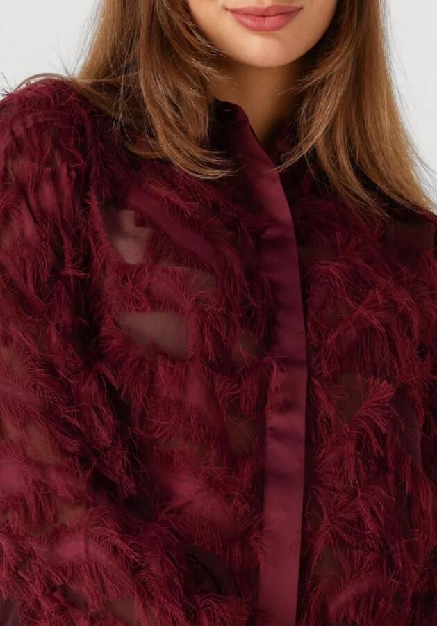 Selected Femme Regular fit overhemdblouse in semi-transparante look model 'MYLINE' - Foto 2