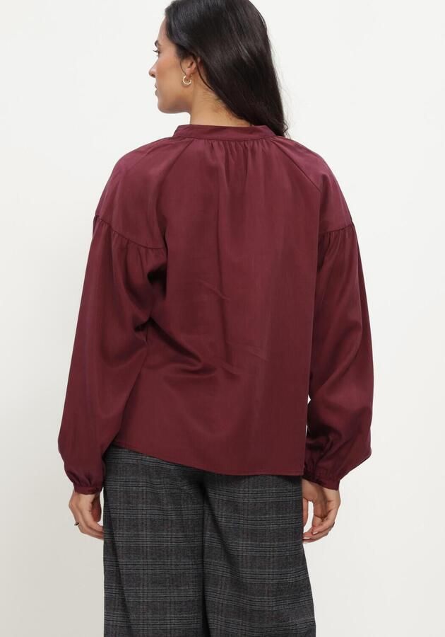 SELECTED WOMEN Dames Blouses Slwdonna Ls Shirt Bordeaux - Foto 3