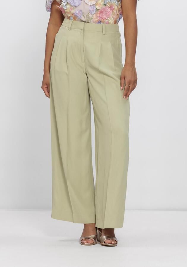 SELECTED WOMEN Dames Broeken Slfextra Wide Ellie Hw Pant Khaki