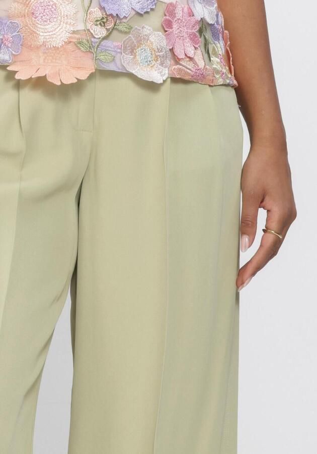 SELECTED WOMEN Dames Broeken Slfextra Wide Ellie Hw Pant Khaki - Foto 3