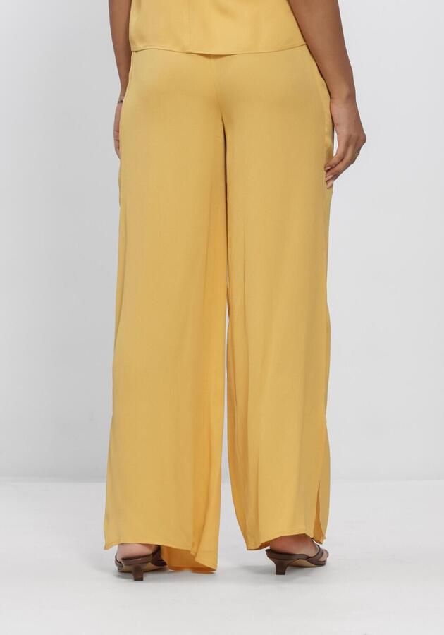 SELECTED WOMEN Dames Broeken Slflaura Hw Slit Pant B Oker - Foto 2