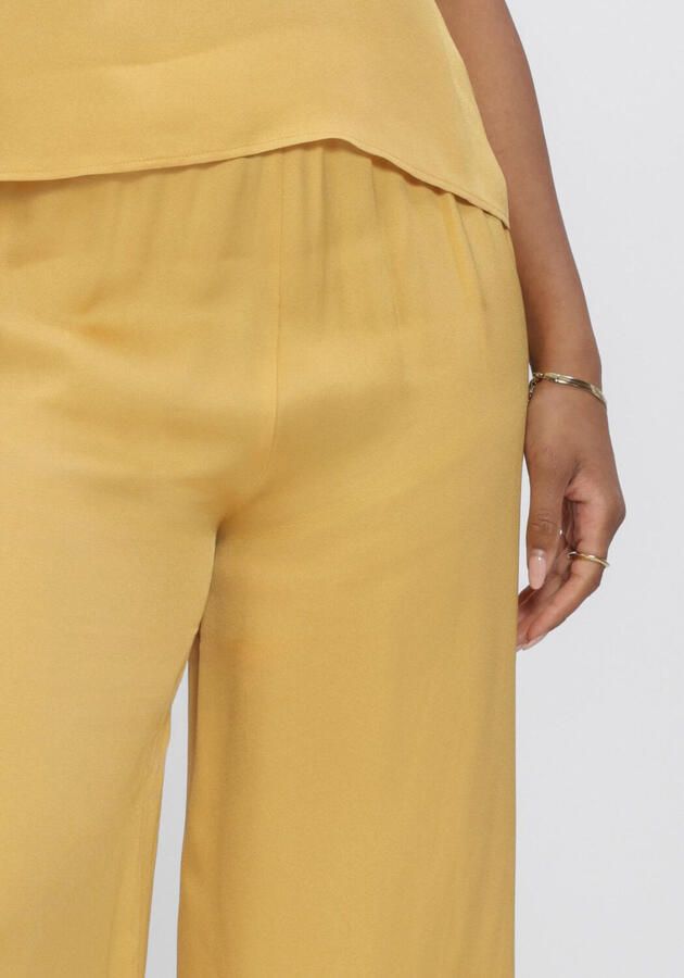 SELECTED WOMEN Dames Broeken Slflaura Hw Slit Pant B Oker - Foto 3