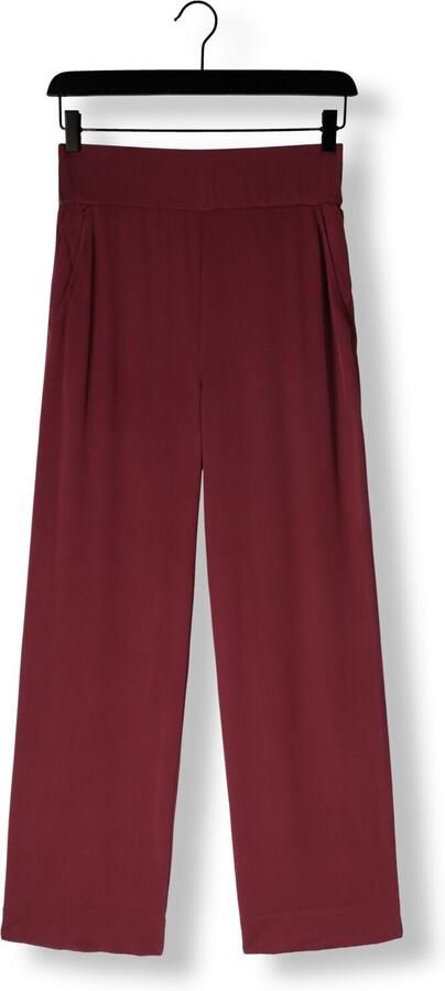 SELECTED WOMEN Dames Broeken Slflaurina Mw Wide Pant B Bordeaux - Foto 3