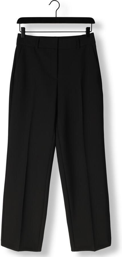 SELECTED FEMME loose fit pantalon SLFRITA van gerecycled polyester zwart - Foto 3