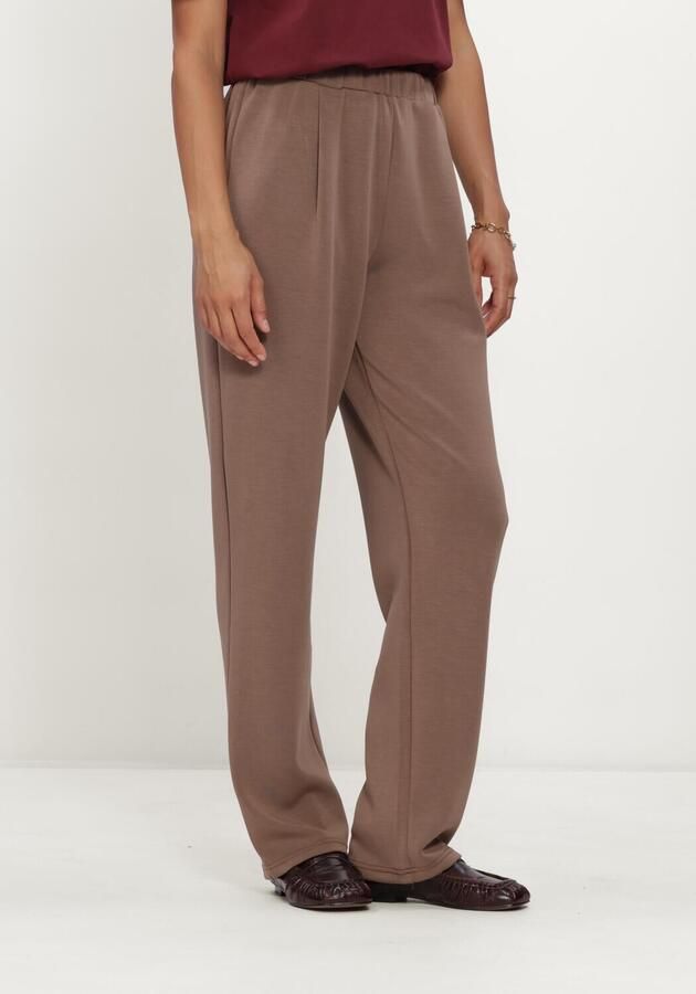 SELECTED WOMEN Dames Broeken Slftenny Hw Pant Taupe