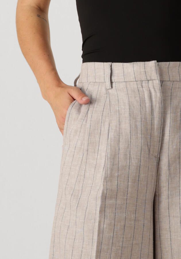 SELECTED WOMEN Dames Broeken Slfvilka Sun Hw Extra Wide Pant Beige - Foto 2