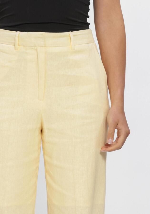 SELECTED WOMEN Dames Broeken Slfwide Marlie Hw Pant Creme - Foto 3