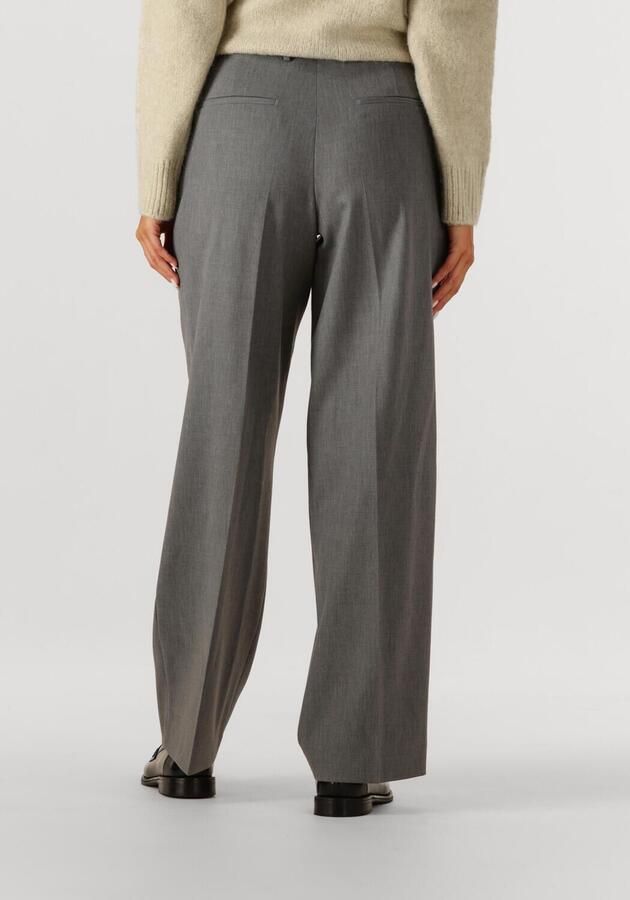 SELECTED WOMEN Dames Broeken Slfwide-rita Lano Mw Pant Grijs