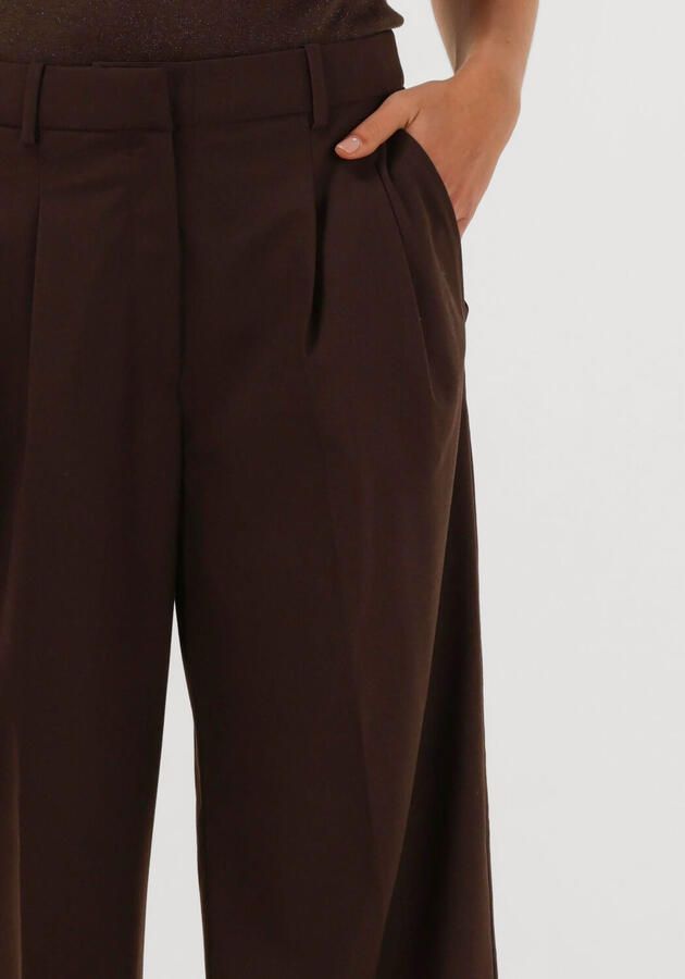 SELECTED WOMEN Dames Broeken Slfwide-sienna Mw Pant Bruin - Foto 2