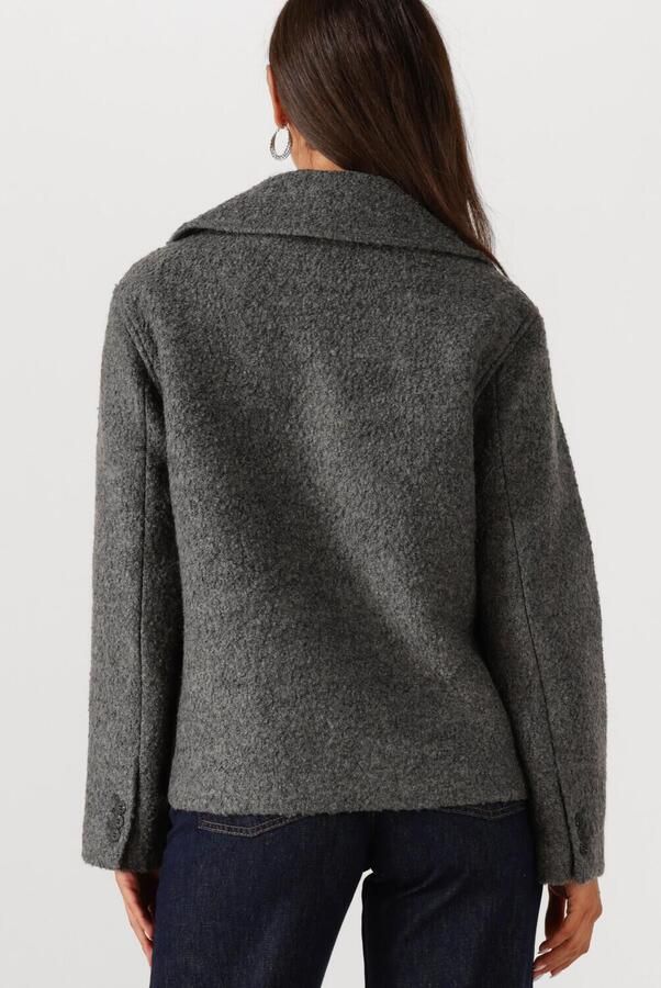 Selected Femme Regular fit wollen jack met dubbele knoopsluiting model 'ALMA' - Foto 3