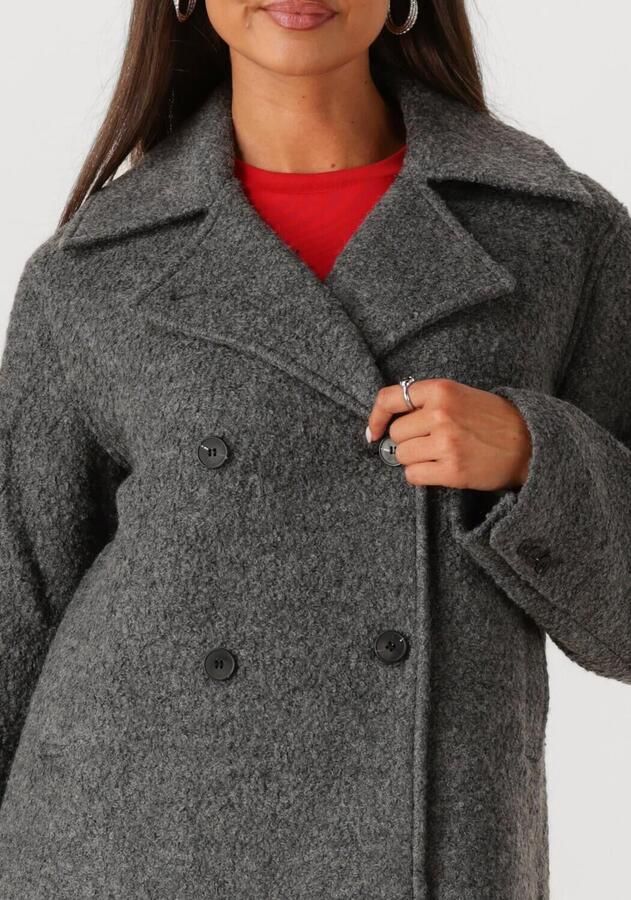 Selected Femme Regular fit wollen jack met dubbele knoopsluiting model 'ALMA' - Foto 2