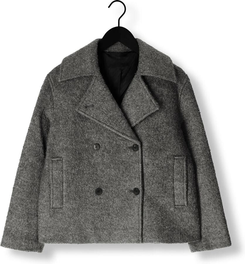 Selected Femme Regular fit wollen jack met dubbele knoopsluiting model 'ALMA' - Foto 2
