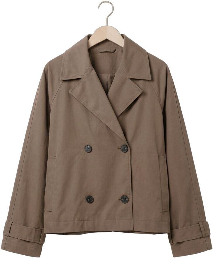 Selected regular fit trenchcoat-jas van katoenmix model 'NEW CILO' - Foto 2
