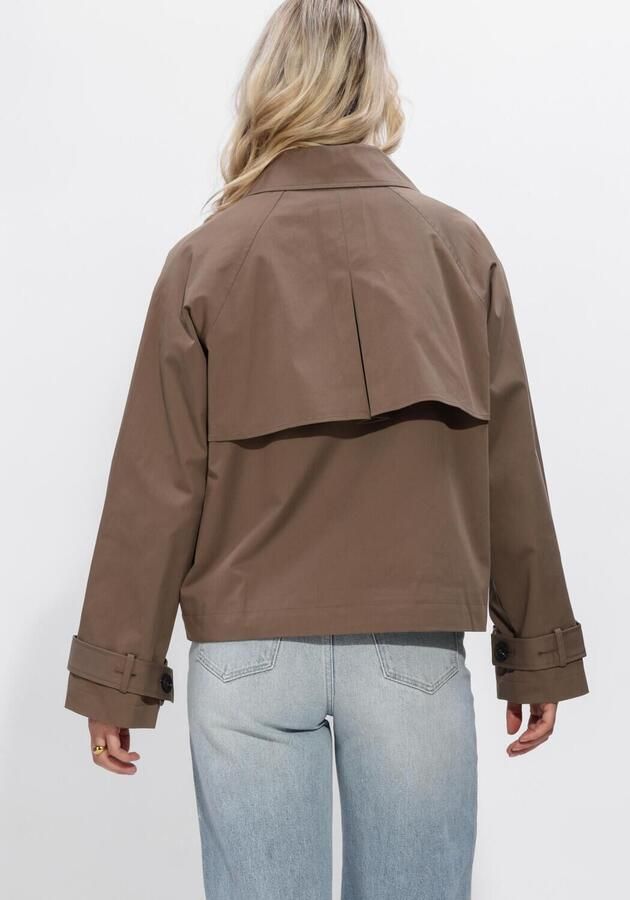 Selected regular fit trenchcoat-jas van katoenmix model 'NEW CILO' - Foto 3
