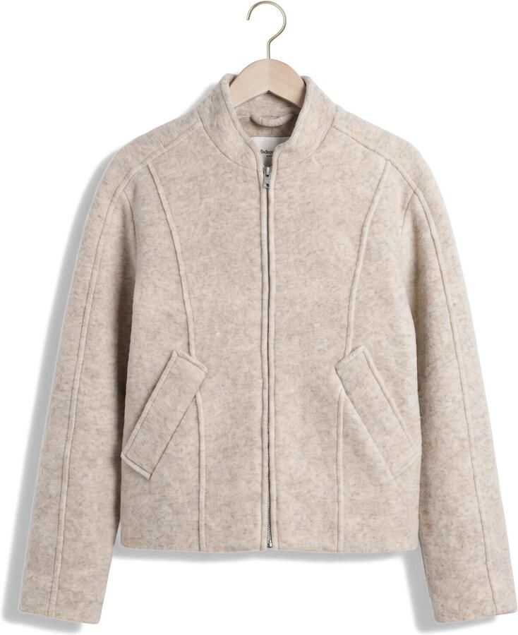 SELECTED WOMEN Dames Jassen Slwjacqueline Wool Blend Ecru - Foto 2
