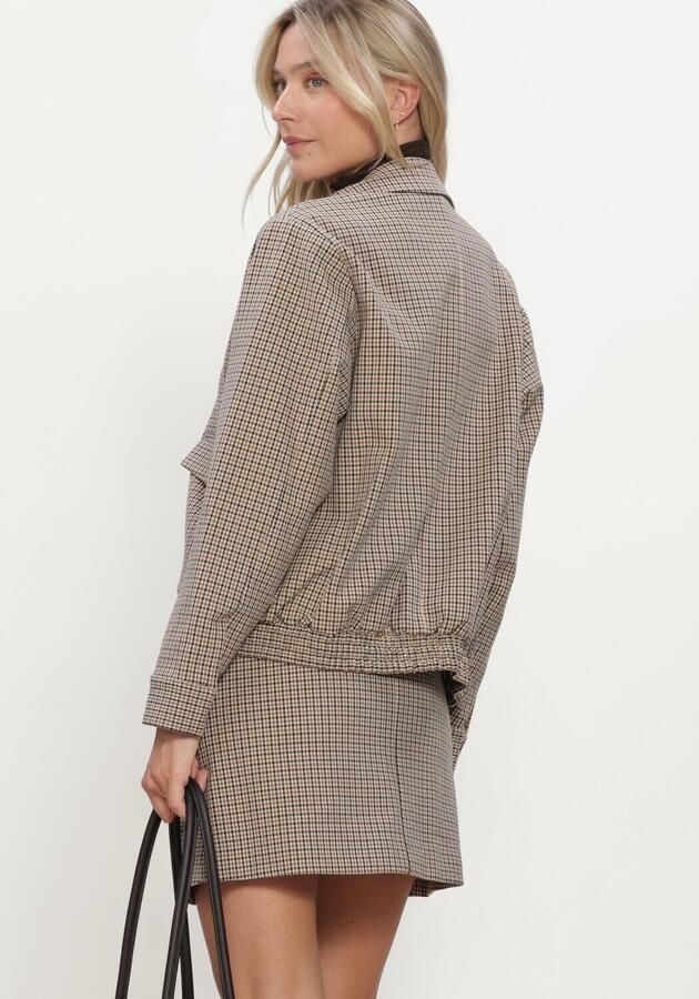 SELECTED WOMEN Dames Jassen Slwrelaxed-elara Bomber Jacket Beige - Foto 4