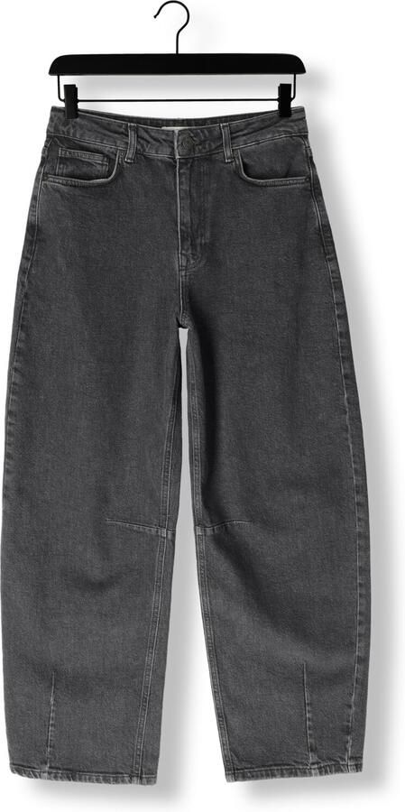 SELECTED WOMEN Dames Jeans Slfloose Barrel Ane-kori Mw Jeans Antraciet - Foto 4